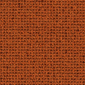 Orange textured fabric sample with granular pattern, vertical grain, and subtle brown tones; “lapalma grain 63118” text visible.